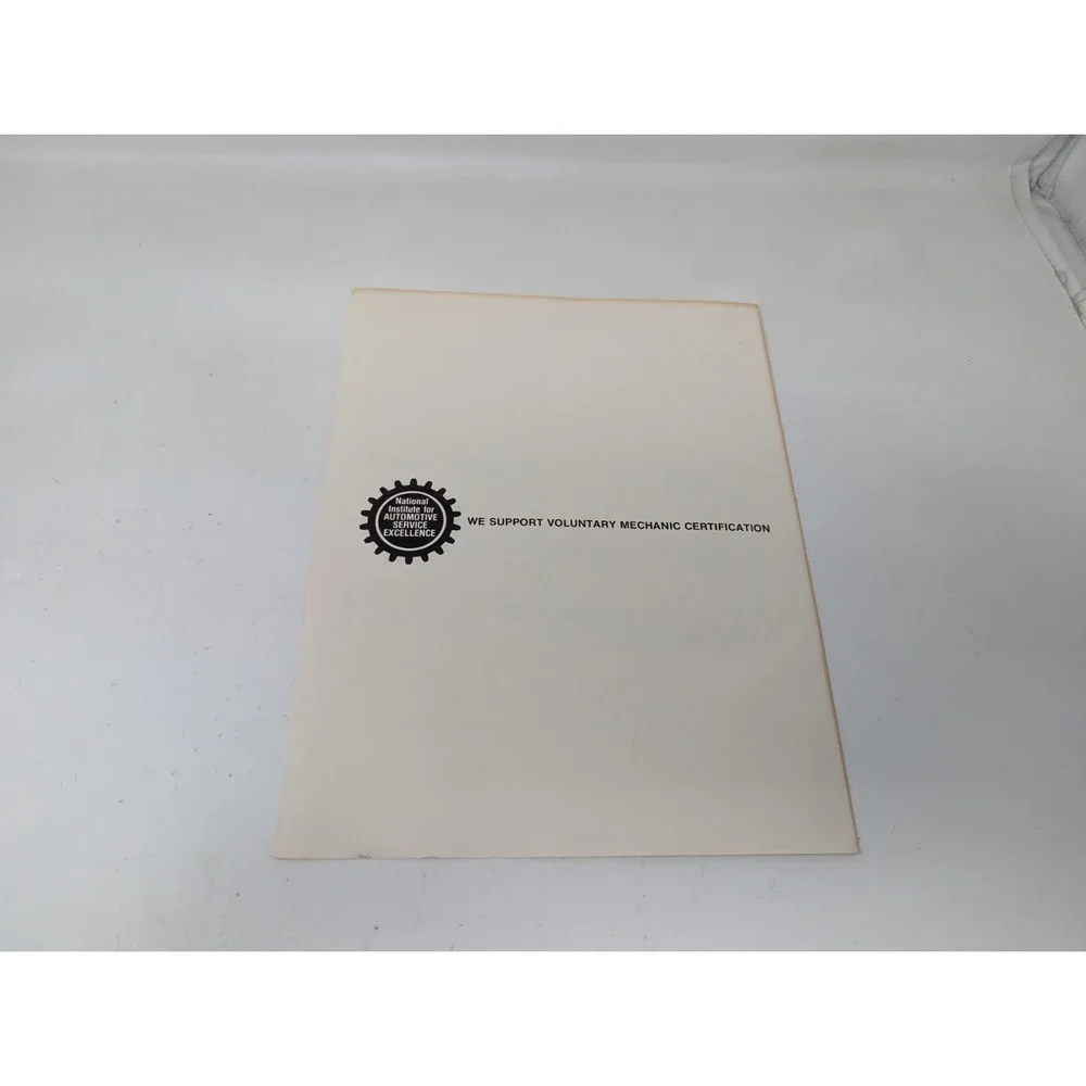 1981 Ford Car Truck Service Manager Meeting Guide Manual Electrical Body VTG 80s